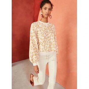 Ulla Johnson Ebba Pullover in Rose Sz P/0/XS